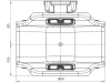 Rockinger Zugmaul "RO810B" mechanisch mit Flanschlager