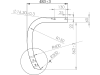 Schwergrubberstiel 562 x 60 x 25 mm, für Horsch Grubber Terrano, Tiger, Samäschine Focus, Sprinter