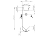 Scharspitze 242 x 80 x 12 mm Spitze hinten beschichtet, für Grubber Horsch Terra Mulchmix, Tiger