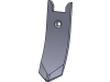 Scharspitze 242 x 80 x 12 mm Spitze hinten beschichtet, für Grubber Horsch Terra Mulchmix, Tiger