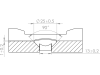 Scharspitze 272 x 80 x 12 mm für Grubber Horsch Evo, TerraGrip, Terrano, Tiger