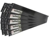 bellissa 15er VK-Set Rasenkante Metall Metallblech; verzinkt; pulverbeschichtet anthrazit 118 x 12,5 cm bestehend aus 15 Stck. a. 118 cm, Nutzlänge 17,25 m