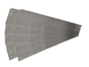 bellissa 10er VK-Set Rasenkante Corten Cortenstahl  118 x 13 cm bestehend aus 10 Stck. a. 118 cm,  Nutzlänge 11,50 m