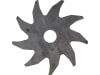 Vertikutiermesser 149 mm, Bohrung 25 mm für John Deere, Sabo