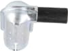 Zündkerzenstecker für Beru-Zündkerzen W0A4/14 WD, Anschluss 4 mm-Gewinde; 14 mm, wasserdicht, Metallabschirmung
