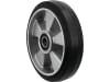 Pfaff Silberblau Lenkrolle Vollgummi 200/50-160, doppelt kugelgelagert für Hubwagen Silverline HU W-20 SL, 34527100010