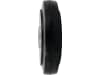 Pfaff Silberblau Lenkrolle Vollgummi 200/50-140, doppelt kugelgelagert für Hubwagen Silverline HU 25-115 TS, 34527140010