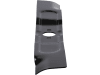 Rasenmähermesser 418 mm, ZB rund, 28,0 mm, AB oval, 6 x 8,5 mm, für Rasenmäher Honda HR173