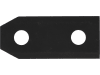Rasenmähermesser 70 mm rechteckig, doppelseitig verwendbar für Rasenmäher Brill Mulchcut Quattro