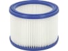 Nilfisk Filterelement Ø 185 x 140 mm für Nass- und Trockensauger, PET (Polyethylenterephthalat), waschbar, 302000490