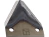 Industriehof® Fräsmesserklinge 88 x 76 x 3 mm gerade, für Futtermischwagen Faresin, 70-212
