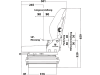 Grammer Traktorsitz "Compacto® Basic W", mechanisch gefedert, High-Performance-Stoff, anthrazit/grün/silber