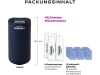 Thermacell Mückenabwehr Protect Navy Blue + 48 Std. Nachfüllpack    