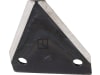 Industriehof® Fräsmesserklinge 81 x 76 x 3 mm gerade, für Futtermischwagen Gilioli, Himel, Italmix, Marmix, Storti, 70-111