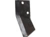 Industriehof® Fräsmesserklinge links 90 x 40 x 4 mm, gewinkelt, für Futtermischwagen Walker, 70-124