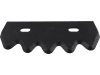 Industriehof® Messer 175/195 x 74 x 5 mm, Bohrung 11 x 21 mm, für Futtermischwagen Marmix, 70-114