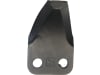 Industriehof® Fräsmesserklinge 81 x 50 x 5 mm gewinkelt, für Futtermischwagen Kverneland, Mayer Siloking, Taarup, 70-325