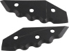 Industriehof® Messer links/rechts 210 x 96 x 5 mm, für Futtermischwagen Sgariboldi
