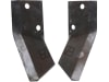 Industriehof® Fräsmesserklinge links/rechts 90 x 40 x 4 mm gewinkelt, für Futtermischwagen Walker