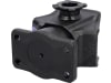 Rockinger Zugmaul "RO810B" Stützlast 1.500 kg, Flansch 155 x 90 x 16 mm, Lochbild B x H 120 × 55 mm, ohne Anhängebolzen, RO810B30006