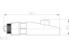 Optiflo Tränkezapfen 1/2" für Mastschweine, Sauen, Kälber
