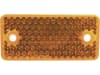 Herth + Buss Seitenstrahler rechteckig, orange, 94 x 44 mm, geklebt; geschraubt, 78 623 138