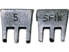 Hammerkeil "SFIX" Breite 32 mm/Gr. 5 für Axtstiele und Hammerstiele, 5 St.
