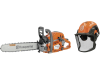 Husqvarna® Benzin-Kettensäge "550 XP® Mark II" 3,0 kW (4,1 PS) Schienenlänge 45 cm, ohne Griffheizung, mit 1 Sägekette und Forsthelm, 9676908-38