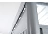 Biohort Gerätehaus AvantGarde mit Pultdach A8 260 x 380 cm silber; metallic Standardtür 