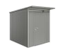 Biohort Gerätehaus AvantGarde mit Pultdach A2 180 x 260 cm quarz-grau; metallic Standardtür 