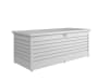 Biohort Freizeitbox 180  181 x 79 cm silber; metallic  Kissenbox, Auflagenbox, Aufgewahrungsbox Garten, Gartenbox