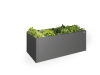 Biohort Metall Hochbeet  Typ 2x1 dunkelgrau; metallic verschiedene Ausführungen Füllmenge 1.419,11 l