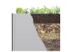 Biohort Metall Hochbeet  Typ 2x1 dunkelgrau; metallic verschiedene Ausführungen Füllmenge 1.419,11 l