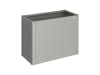 Biohort Metall Hochbeet  Typ 1x0,5 quarz-grau; metallic verschiedene Ausführungen Füllmenge 336,49 l