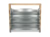 bellissa Vertikales Hochbeet INALTO M4 100 x 32 x 100 cm  silber; natur  Füllmenge 150 l