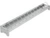KERBL Futtertrog 50 x 7 cm Metall verzinkt, für Küken, 71202