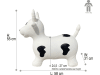 JAMARA Hüpftier "HoppyDoo" Kuh, weiß; schwarz, 460318