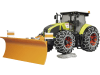 Bruder® Modell "Claas Traktor Axion 950" mit Schneeketten und Räumschild 1:16, 03018