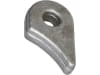 Industriehof® Halter 81 x 50 x 18,5 mm, Bohrung 16,5 mm, ohne Sechkantansatz Berti, M.E.A.A.T. Schlegelmesser, 63-RM-913