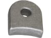 Industriehof® Halter 61 x 52 x 18 mm, Bohrung 16,5 mm, ohne Sechkantansatz Sicma Schlegelmesser, 63-RM-918