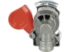Wabco Kupplungskopf rot, für Zugfahrzeug, 2-Kreis-Anlage, Vorrat, M 22 x 1,5 IG, 452 200 211 0