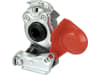 Wabco Kupplungskopf rot, für Zugfahrzeug, 2-Kreis-Anlage, Vorrat, M 22 x 1,5 IG, 452 200 211 0