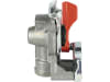 Wabco Kupplungskopf rot, für Zugfahrzeug, 2-Kreis-Anlage, Vorrat, M 22 x 1,5 IG, 452 200 211 0