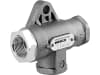 Wabco 2-Wegeventil, pneumatisch, Flansch, Nennweite 12 mm, M 22 x 1,5, Neuteil, 434 208 029 0