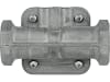 Wabco Überströmventil "A", Überströmdruck 4,5 bar, Einstellbereich (kalk) 0,5 – 5,2 bar, Ohne Rückströmung, Einstellung mit Lack gekennzeichnet, 434 100 122 0