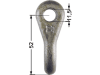 Industriehof® Schäkel gerade, Bohrung 11,5 mm, für Agrotec, Caroni, Ferri, Hymach, Maschio, M.E.A.A.T., Mulag, Orsi, Rousseau, Zappator, 63-MUL-71