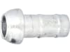Perrot V-Teil "KVS-Si", 50 V-Teil x Ø 50 mm mit gesickter Schlauchtülle, verzinkt, KF75810
