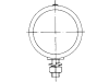 Hella® Positionsleuchte rund, vorn links/rechts, Ø außen 71 mm, 2PF 001 648-161