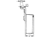 Hella® Positionsleuchte quadratisch, seitlich links/rechts, 44 x 120 x 37 mm, mit Umrisslicht, 2XS 005 020-021