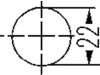 Hella® Positionsleuchte rund, vorn links/rechts, Ø außen 35 mm, 2PF 003 563-151